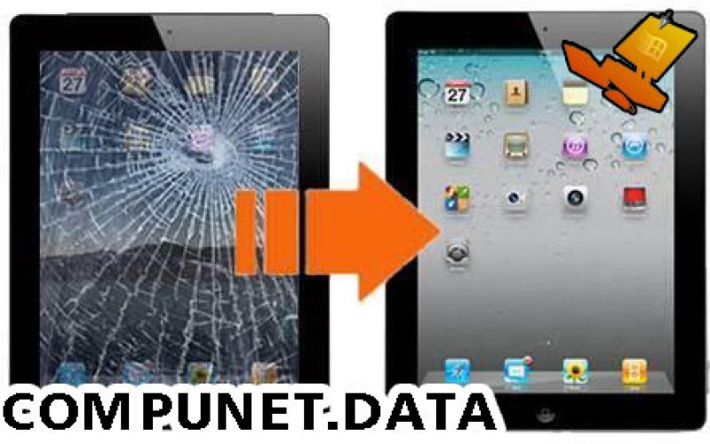 Cambio de Pantallas de Tablet